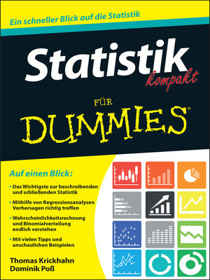 cover image of Statistik kompakt fÃ¼r Dummies